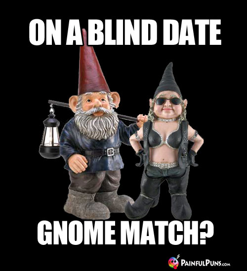 On a Blind Date: Gnome Match?